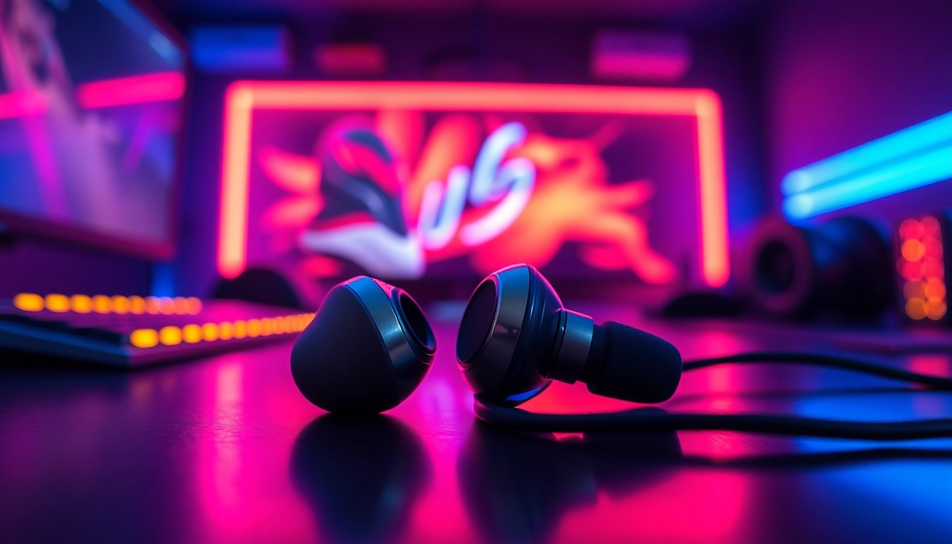Experience the comfort and sound quality of PRO60 Gaming Earbuds for immersive gaming.