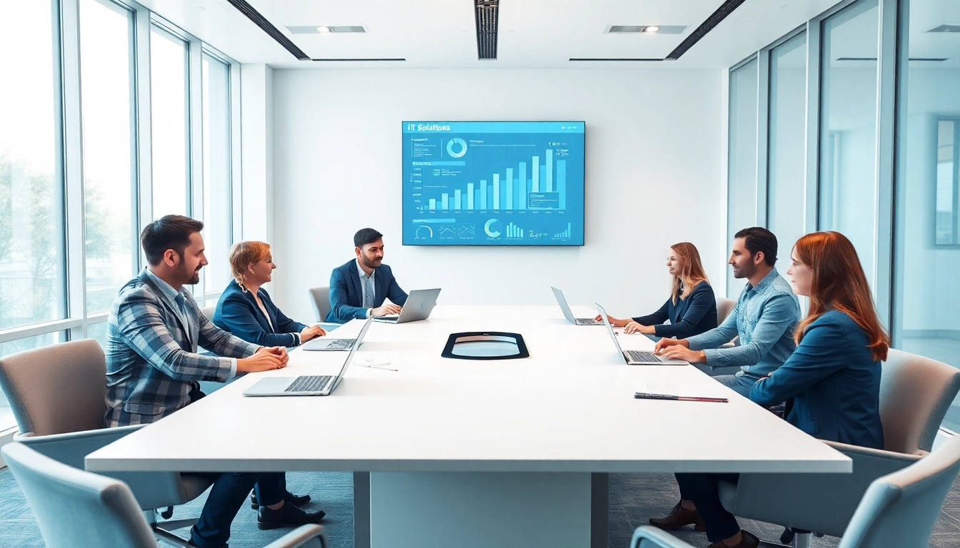 Find expert msp companies near me collaborating in a vibrant office setting.