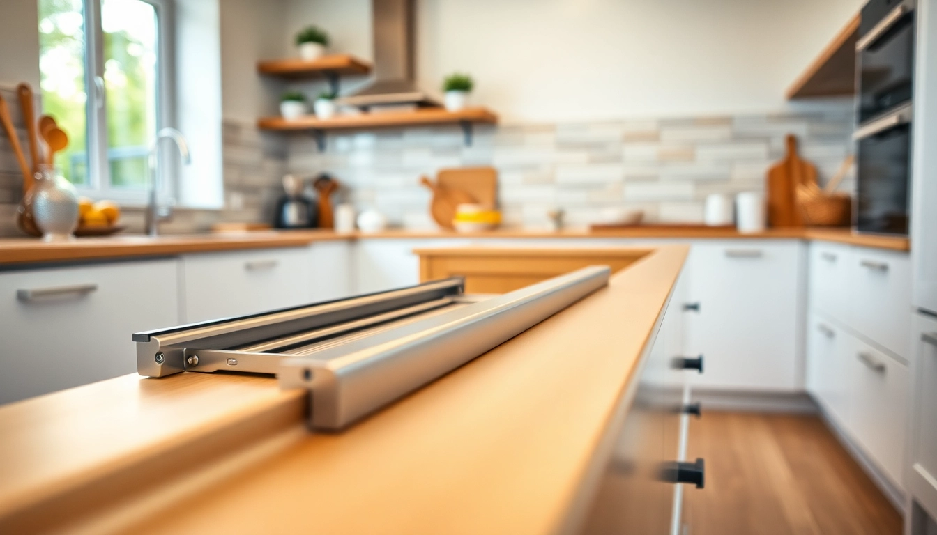 Shop high-quality Drawer Slides Wholesale showcasing seamless operation and sleek design in a kitchen.