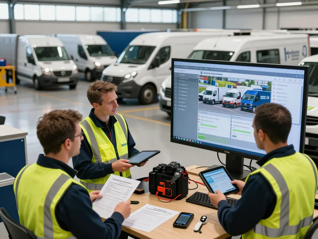 Bennison Transport logistics team monitoring real-time transport solutions for safe and timely delivery across the UK.