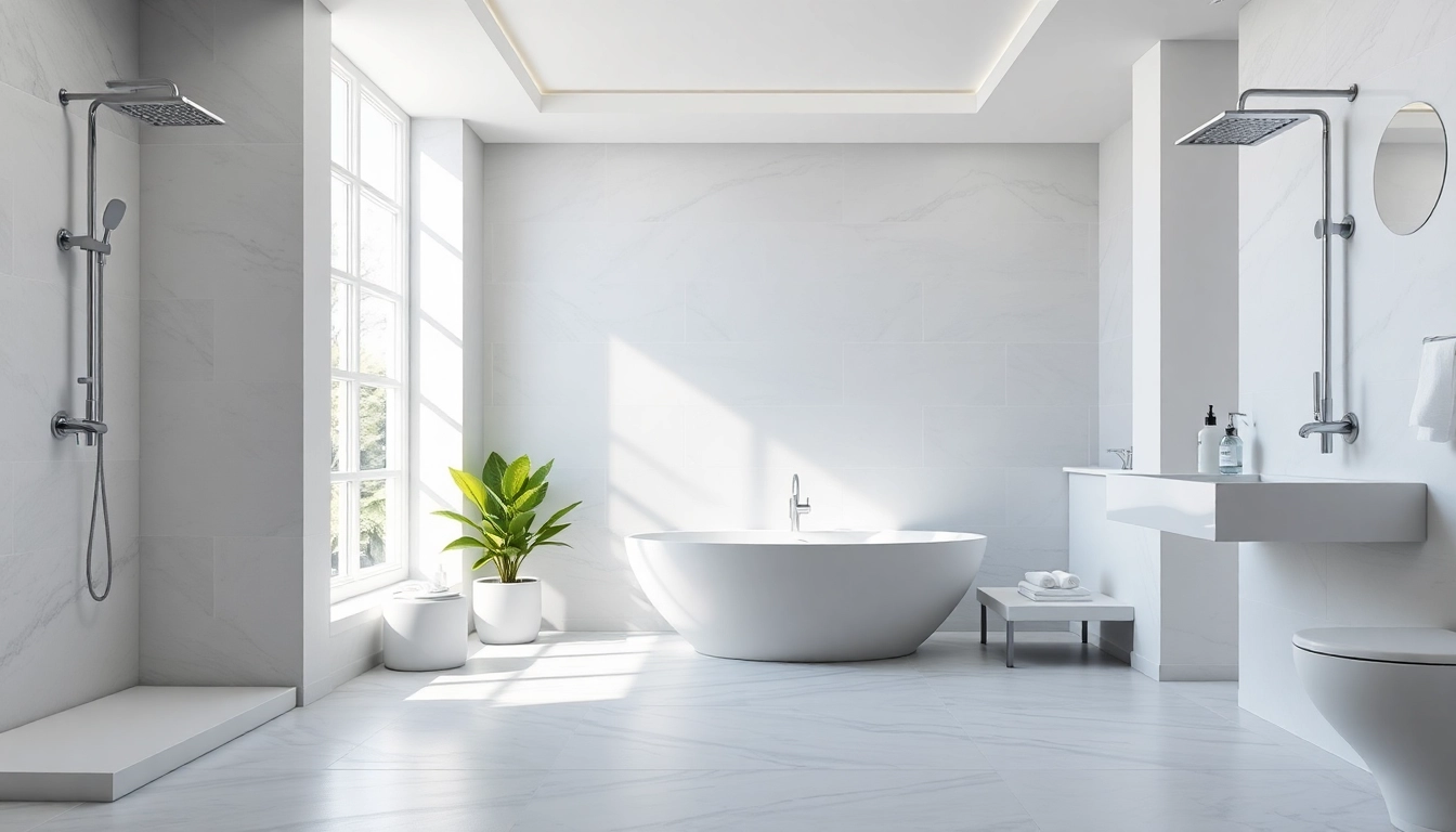 Transform your space with stylish elegant showers au in a luxurious bathroom setting.